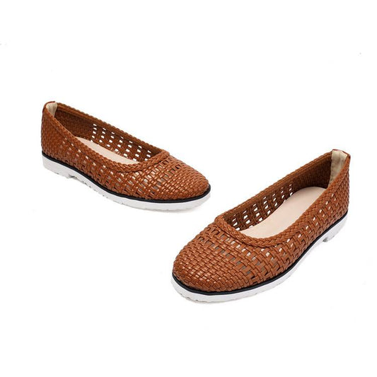Women's Weave Mesh Ballet Flats