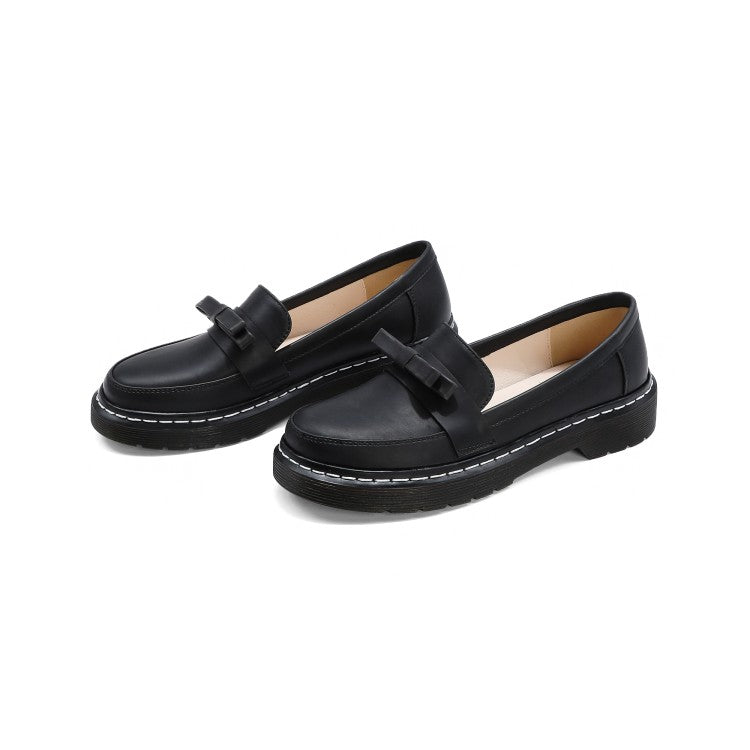 Ladies Pumps Knot Flats Shoes