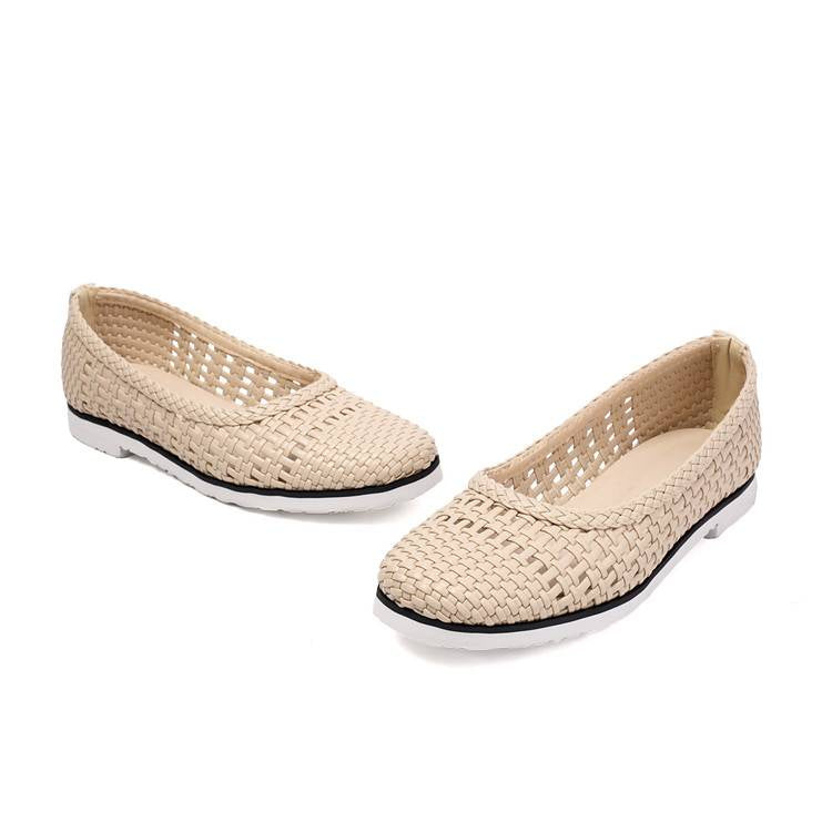 Women's Weave Mesh Ballet Flats