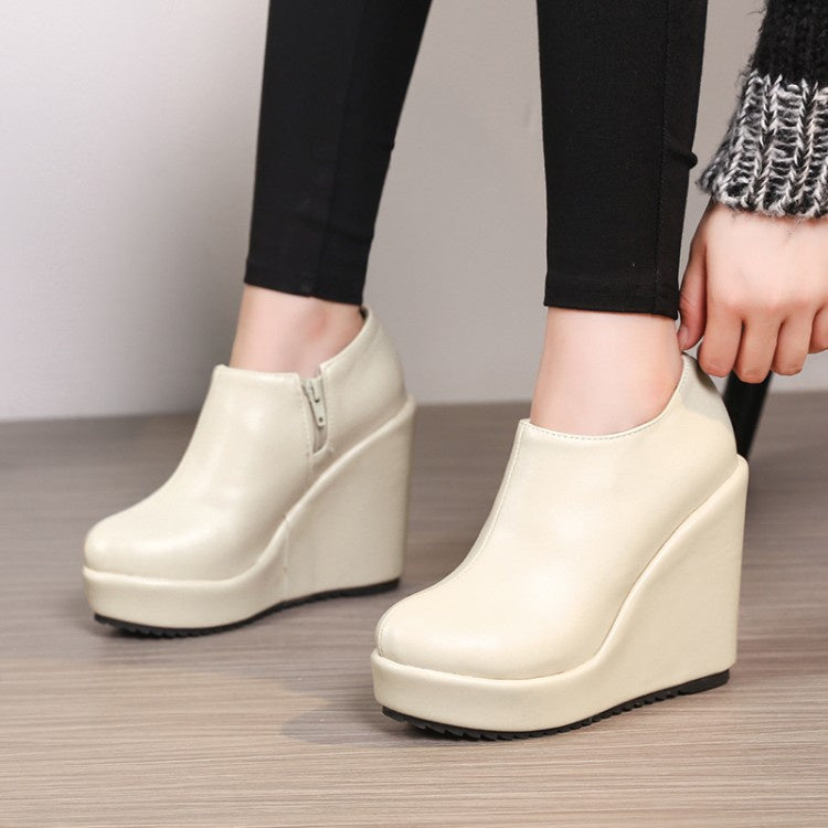 Ladies Platform Wedges Shoes