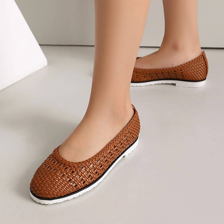 Women's Weave Mesh Ballet Flats