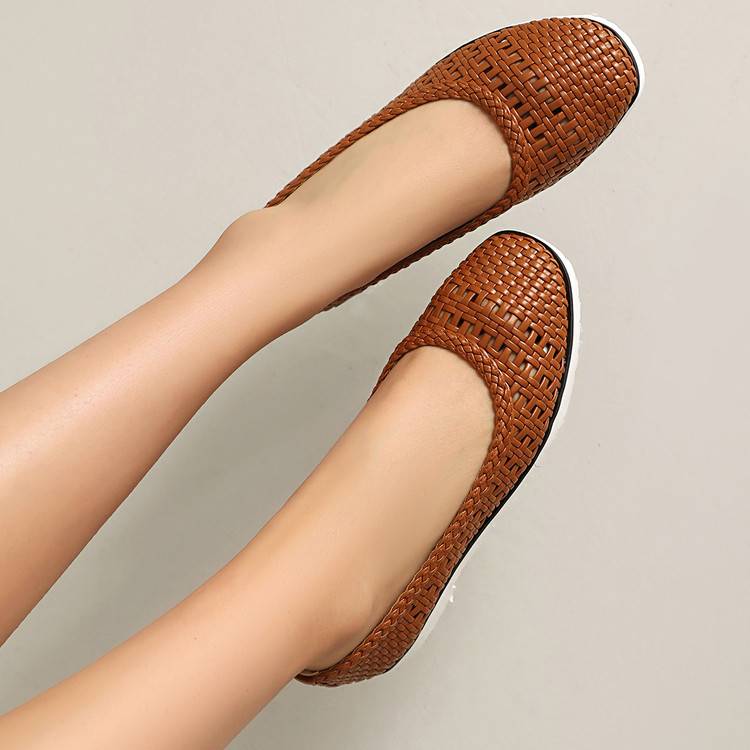 Women's Weave Mesh Ballet Flats