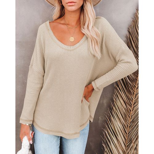 Womens Bat Sleeve Long Sleeved Top