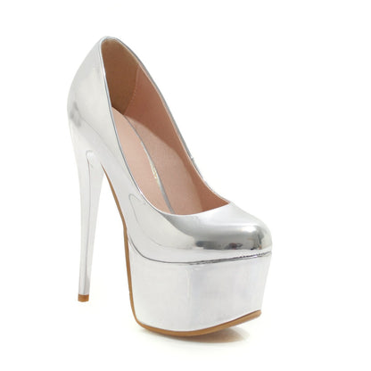 Sexy Thin Heel Super High Heel Platform Stiletto Pumps