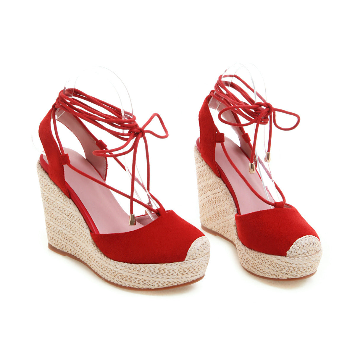 Women's Cross-strap Hollow Wedges Sandals