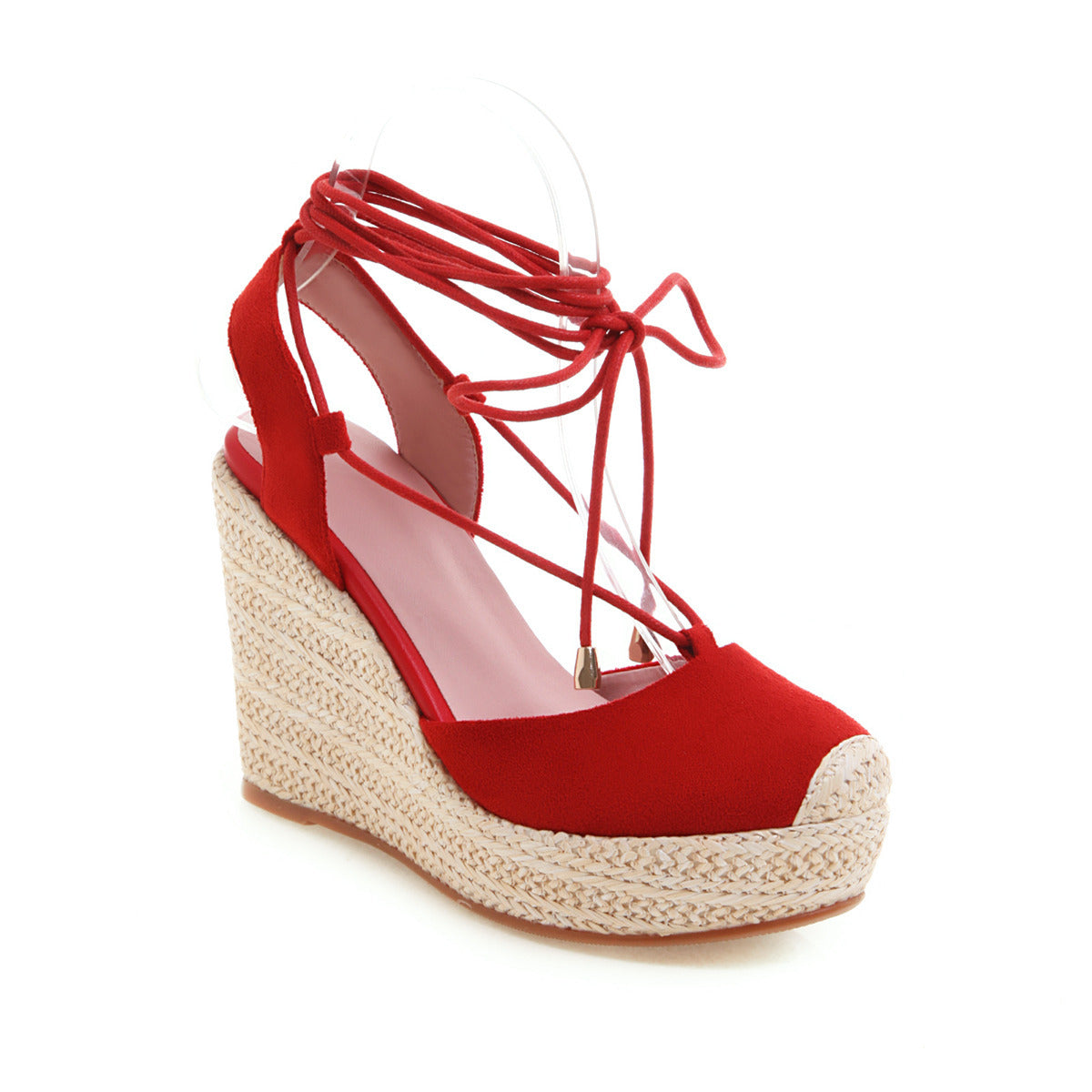 Women's Cross-strap Hollow Wedges Sandals