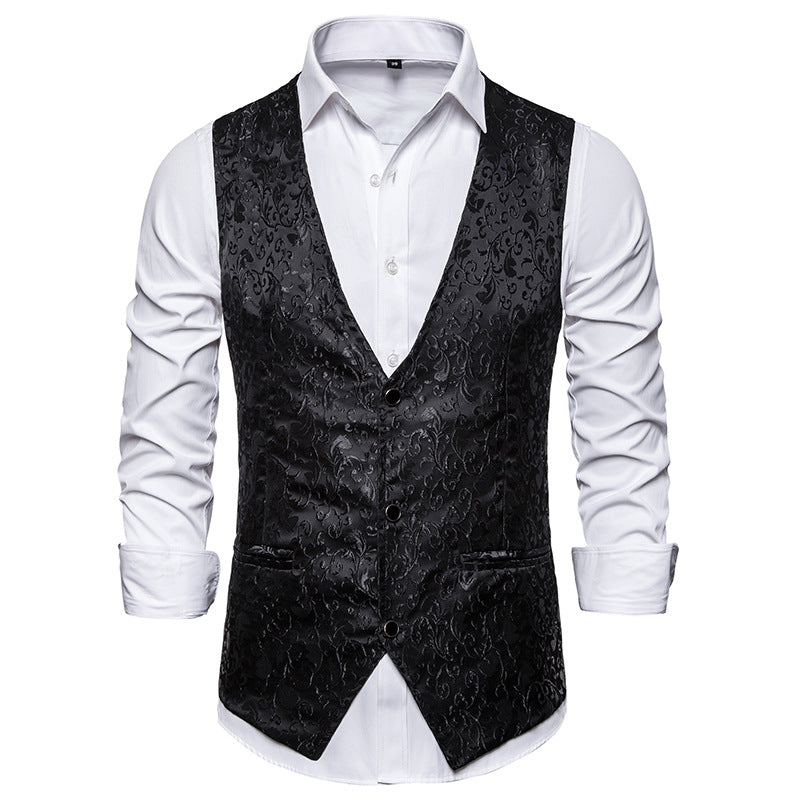 Men's Sequined Vest Performance Clothing