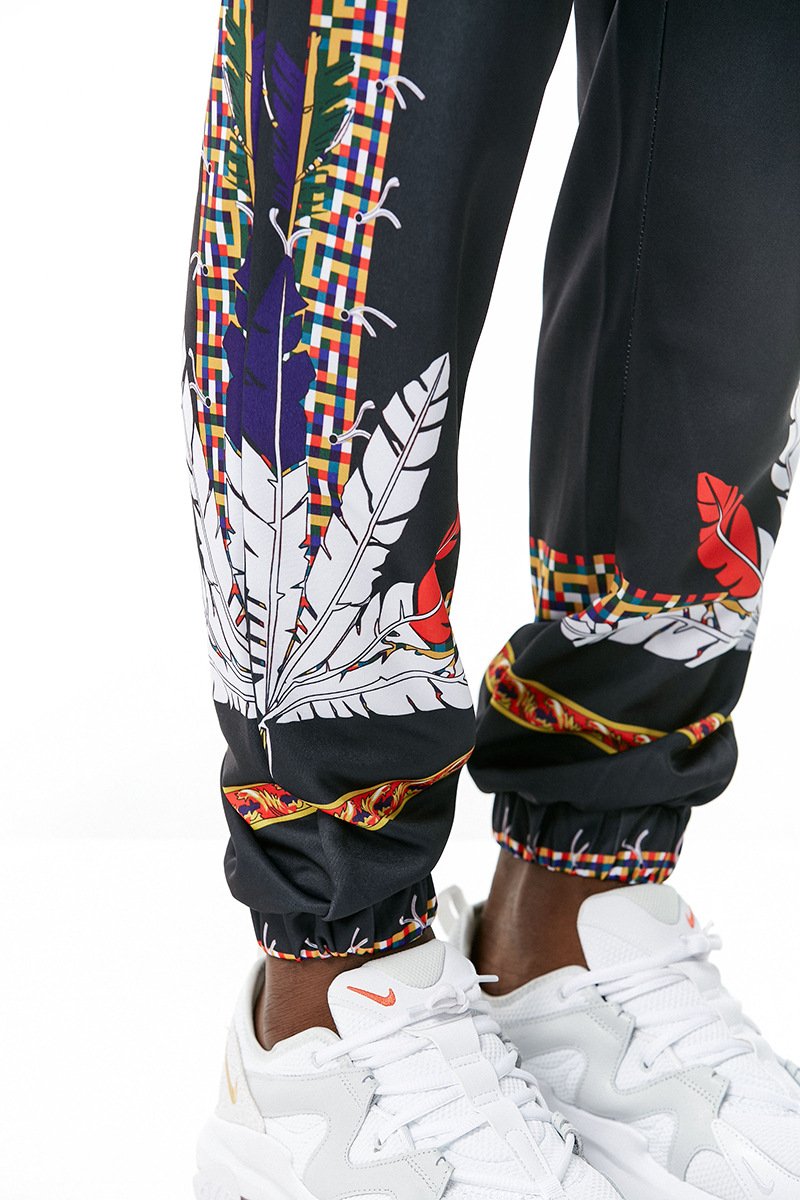 Men's 3D Royal Style Chain Retro Printing Casual Sports Jogger Pants