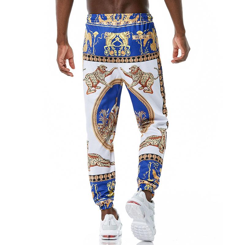 Men's 3D Digital Printing Pattern Cool Casual Sports Jogger Pants