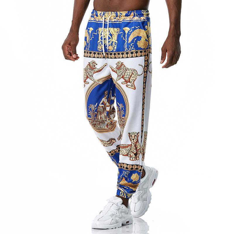 Men's 3D Digital Printing Pattern Cool Casual Sports Jogger Pants