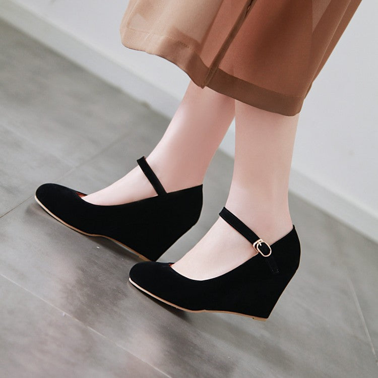 Women Wedges Heels Pumps Shoes