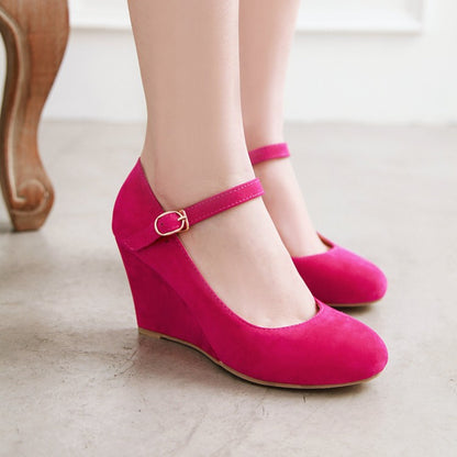 Women Wedges Heels Pumps Shoes