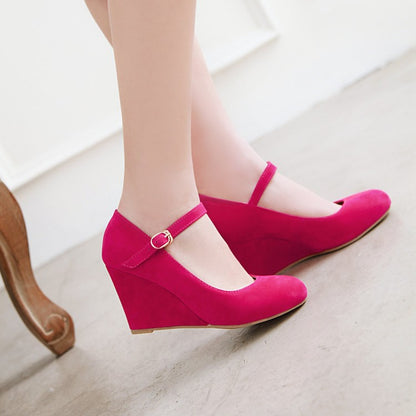 Women Wedges Heels Pumps Shoes