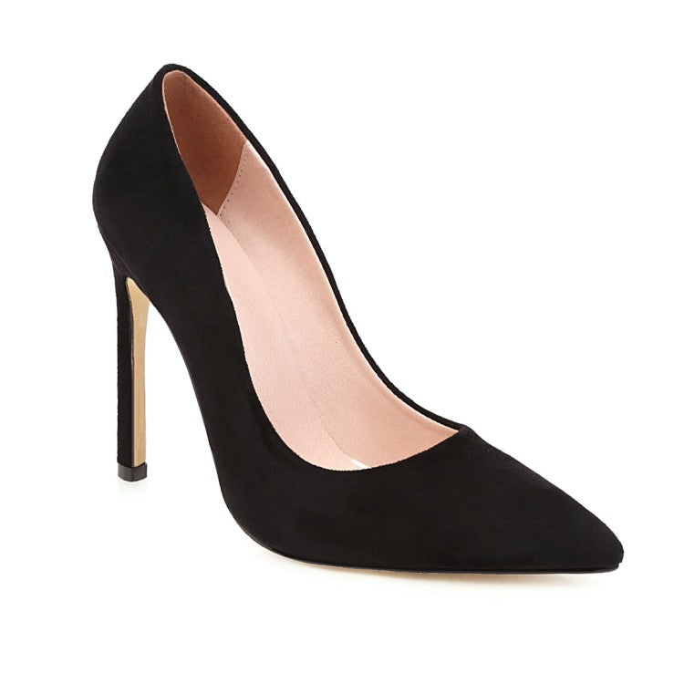 Women Pointed Dress Shoes High Heel Pumps