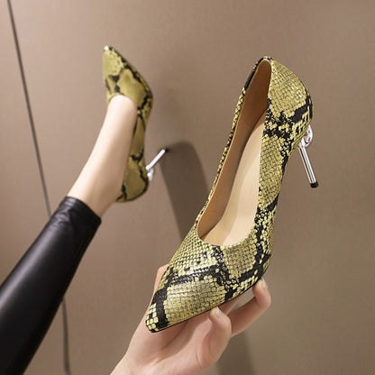 Women Pointed Toe High Heel Pumps