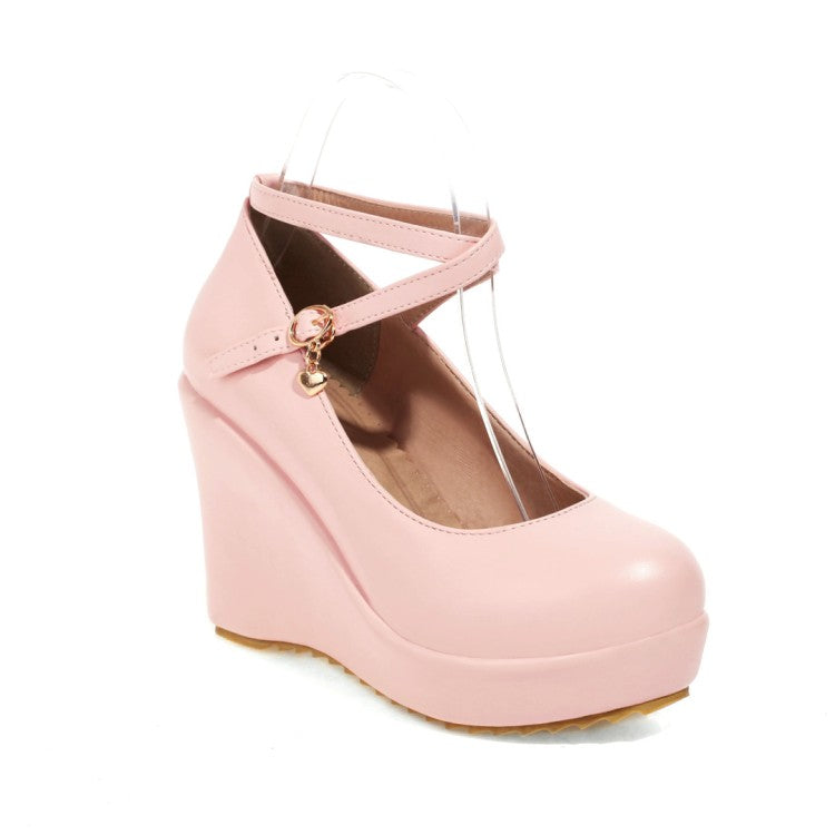 Women Heels Platform Wedges Shoes