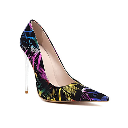 Women Pointed Toe High Heel Stiletto Pumps