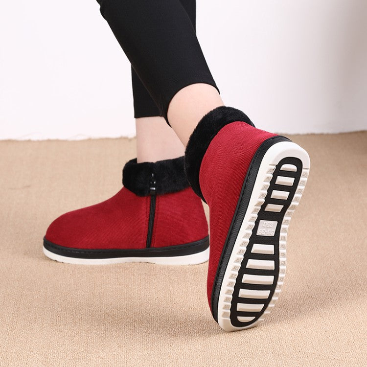 Women Winter Space Cotton Short Snow Boots