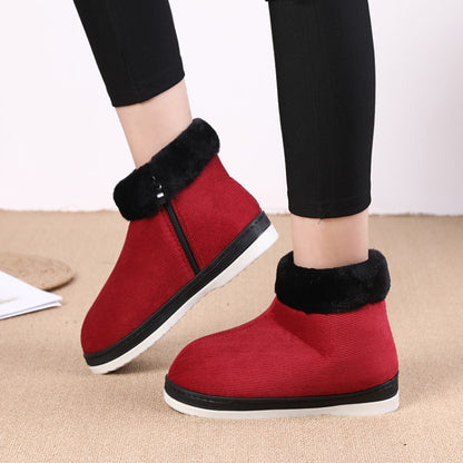 Women Winter Space Cotton Short Snow Boots