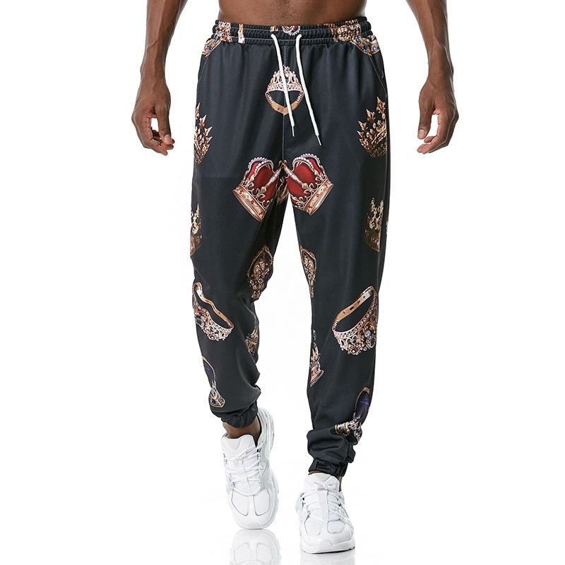 Men's Cool 3D Printing Casual Sports Jogger Pants