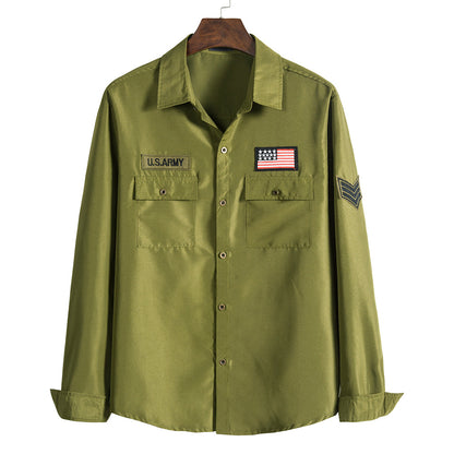 Men's Military Long Sleeves Shirts