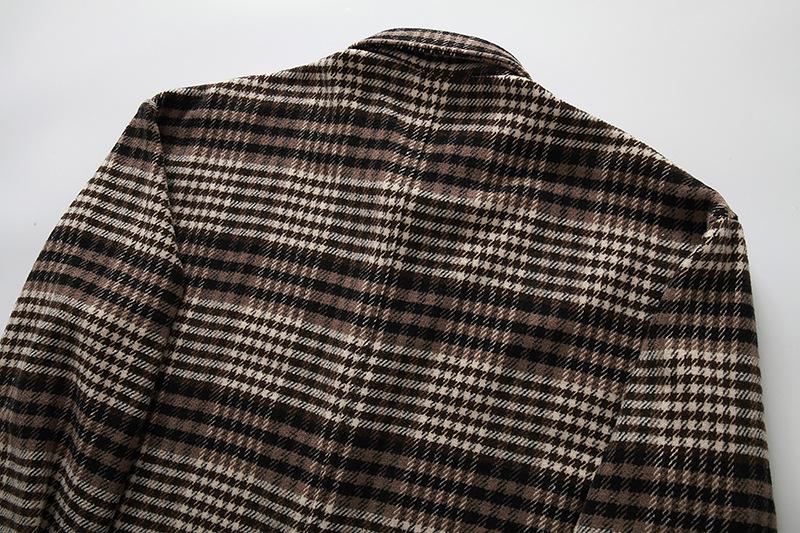 Men's Flannel Grid Style Coat Shirts