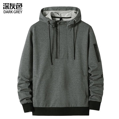 Men's Out Door Sports  Casual Hooded Sweater Coat Shirts