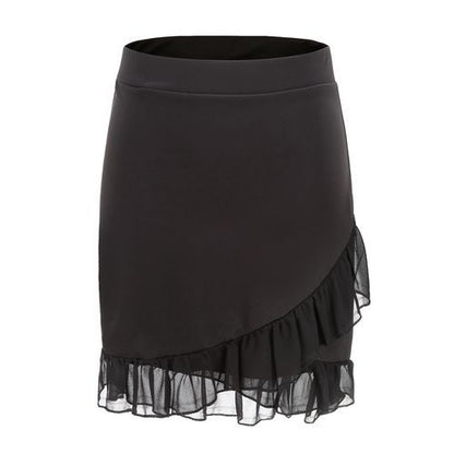 Split Joint Flounce Daily Short Women Skirts