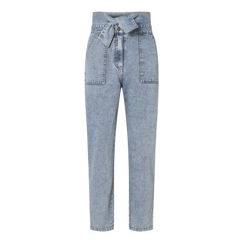 Snowflake High Waist Inelastic Denim Pant Women Jeans