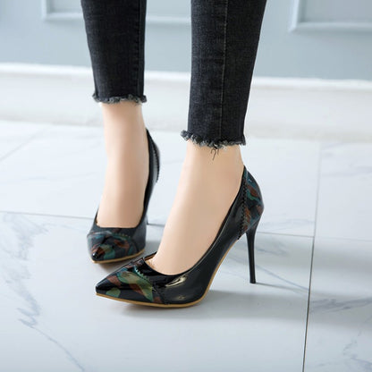 Women Pointed Toe Thin High Heels Pumps