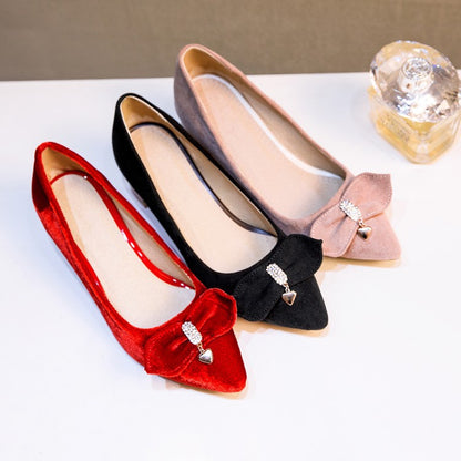 Women Bow Thin High Heels Pumps