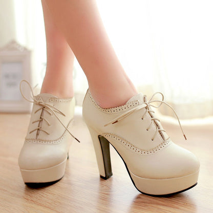 Women Platform High Heels Shoes