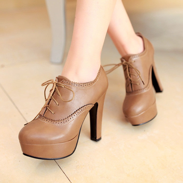 Women Platform High Heels Shoes