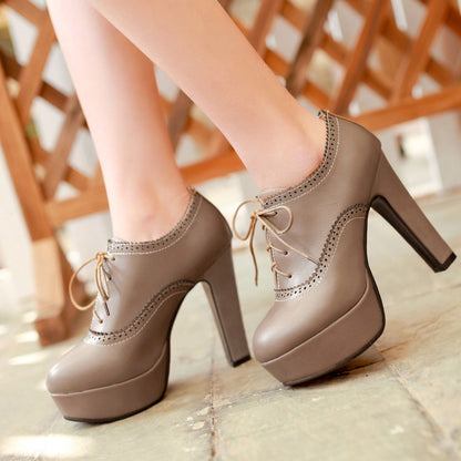 Women Platform High Heels Shoes