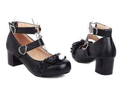 Women Lolita Mary Jane Pumps High Heels