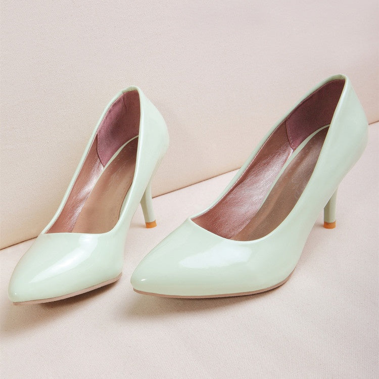 Women Pointed Toe Pumps High Heels