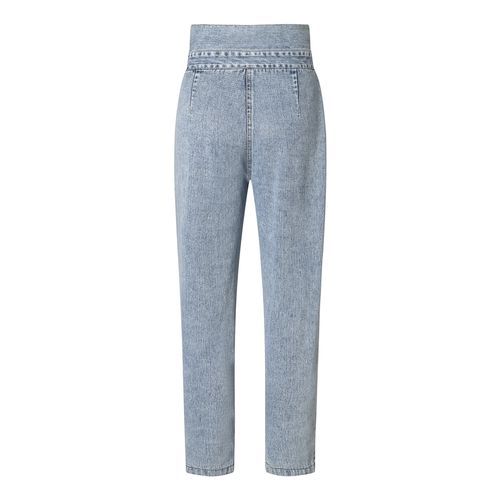 Snowflake High Waist Inelastic Denim Pant Women Jeans