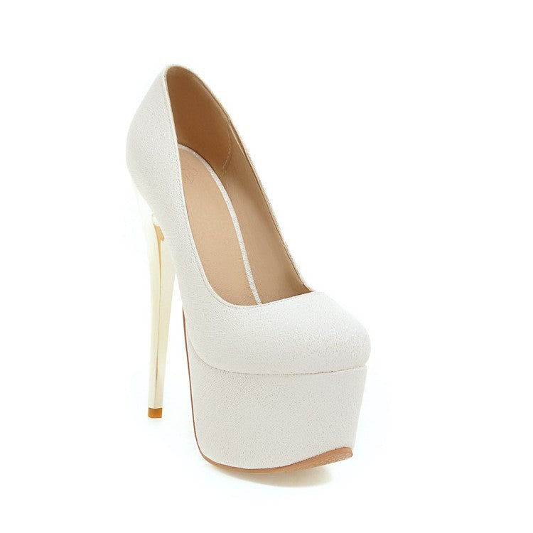 Sexy Nightclub Super High Heel Stiletto Heel Platform Pumps