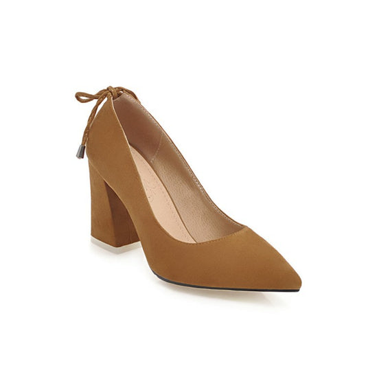 Pointed Toe Women High Heel Pumps