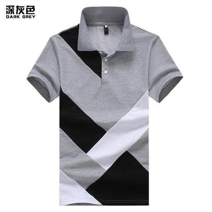 Men's Split Joint Short Sleeves T-shirt