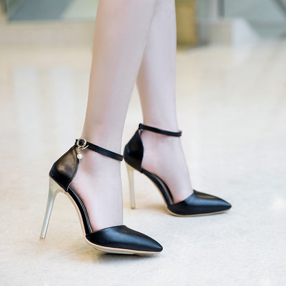 Women's High Heel Buckle Bride Stiletto Heel Sandals