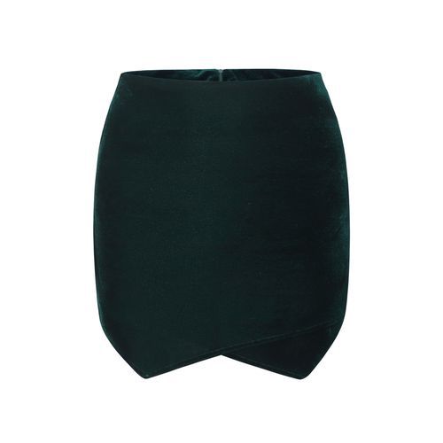 Velvet Daily High Waist Short Women Skirts