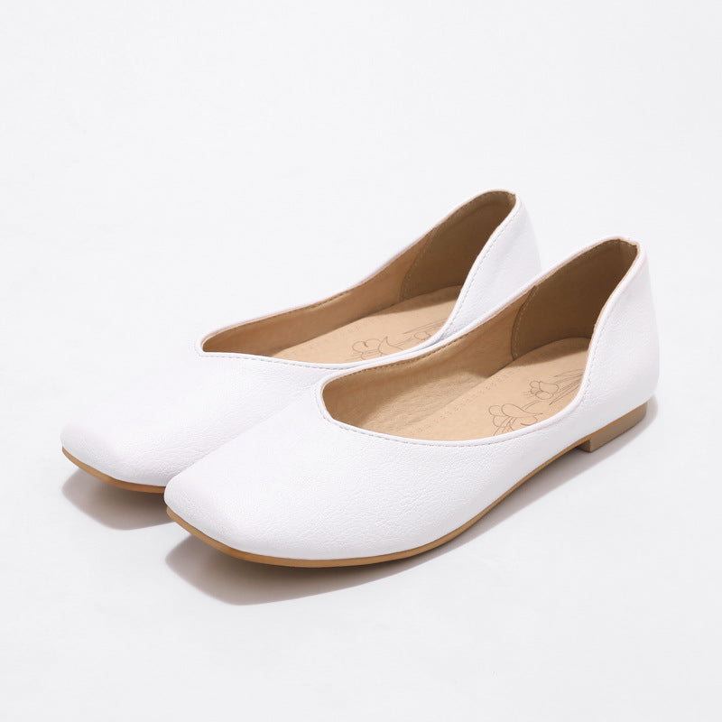 Women's Leisure College Style Flat Shoes