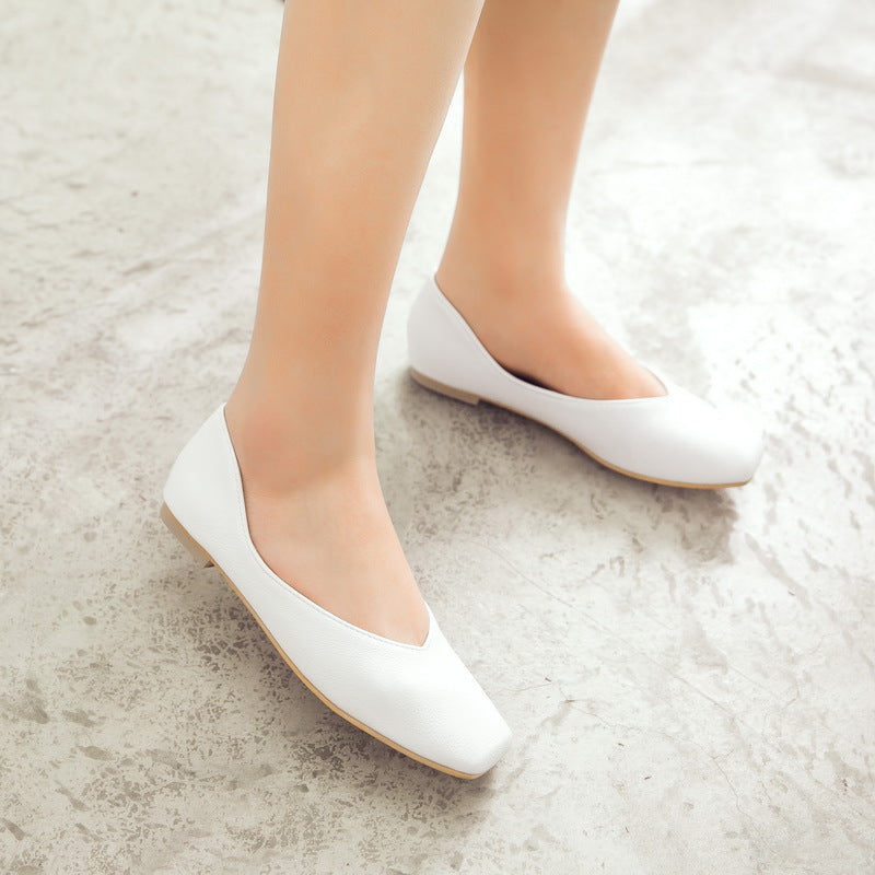 Women's Leisure College Style Flat Shoes