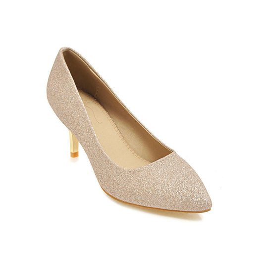 Wedding Shoes High Heel Shallow Mouth Women Pumps