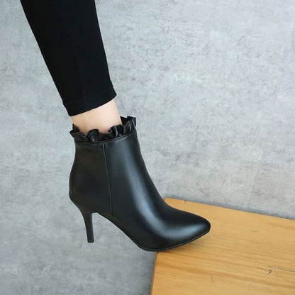 Women High Heels Ankle Boots