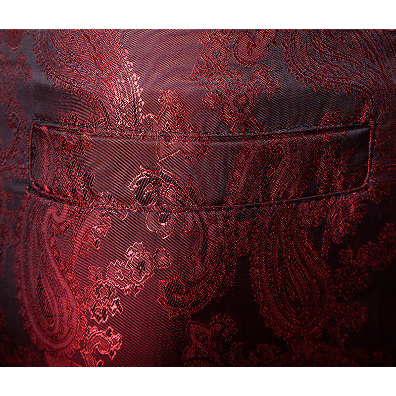 Men's Sequins Slim Trousers Pants