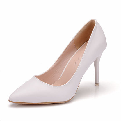 Women Pointed Toe Stiletto Heel Pumps Wedding Shoes