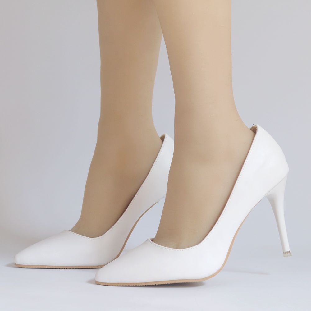 Women Pointed Toe Stiletto Heel Pumps Wedding Shoes