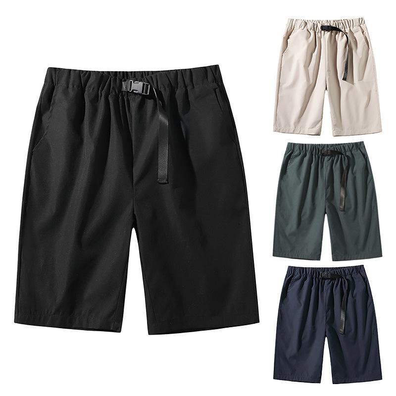 Men's Casual Elasticity Jogging Sports Drawstring  Knitting Shorts